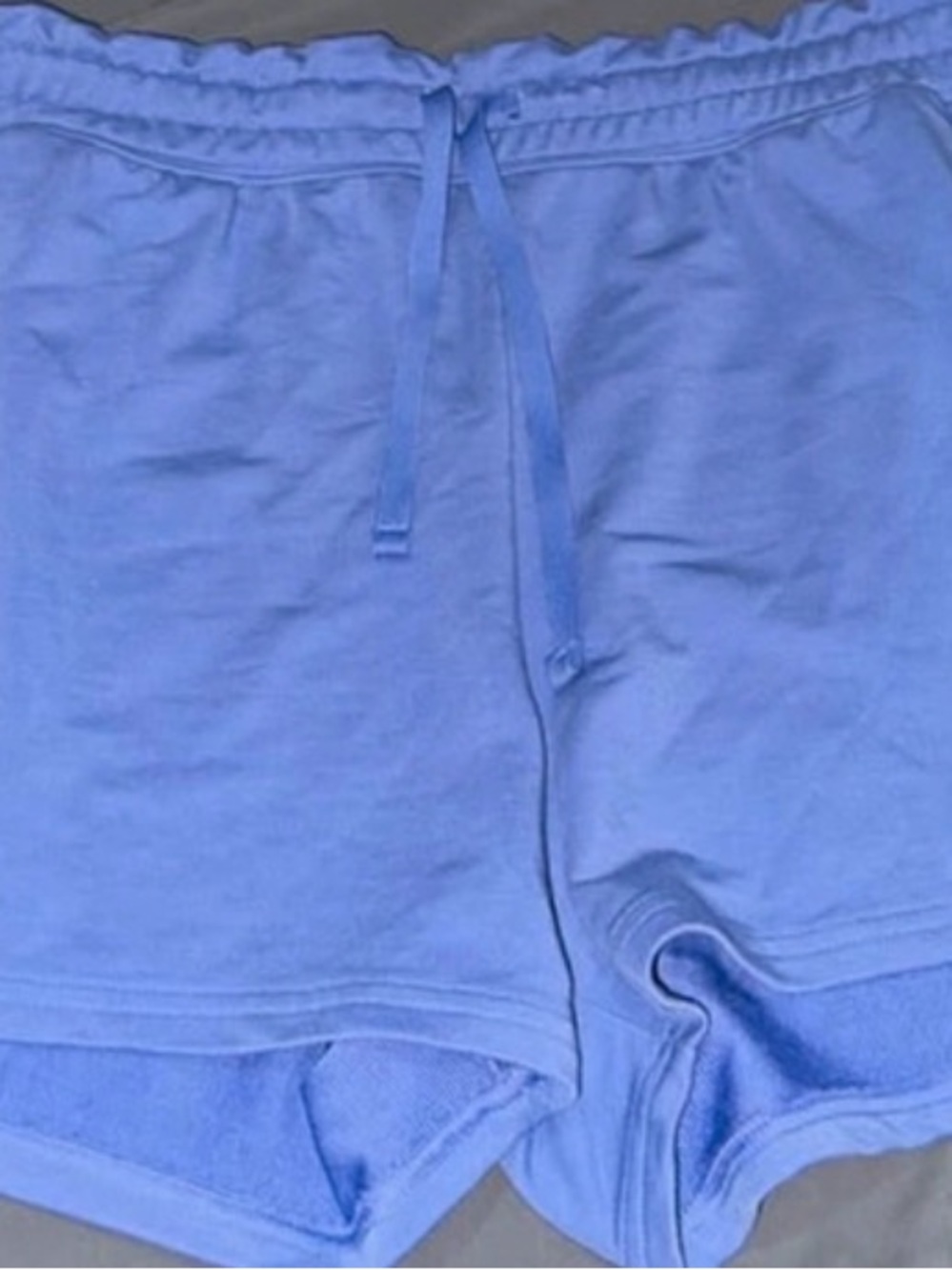 Under Armour Light Blue Women's Athletic Drawstring Shorts
